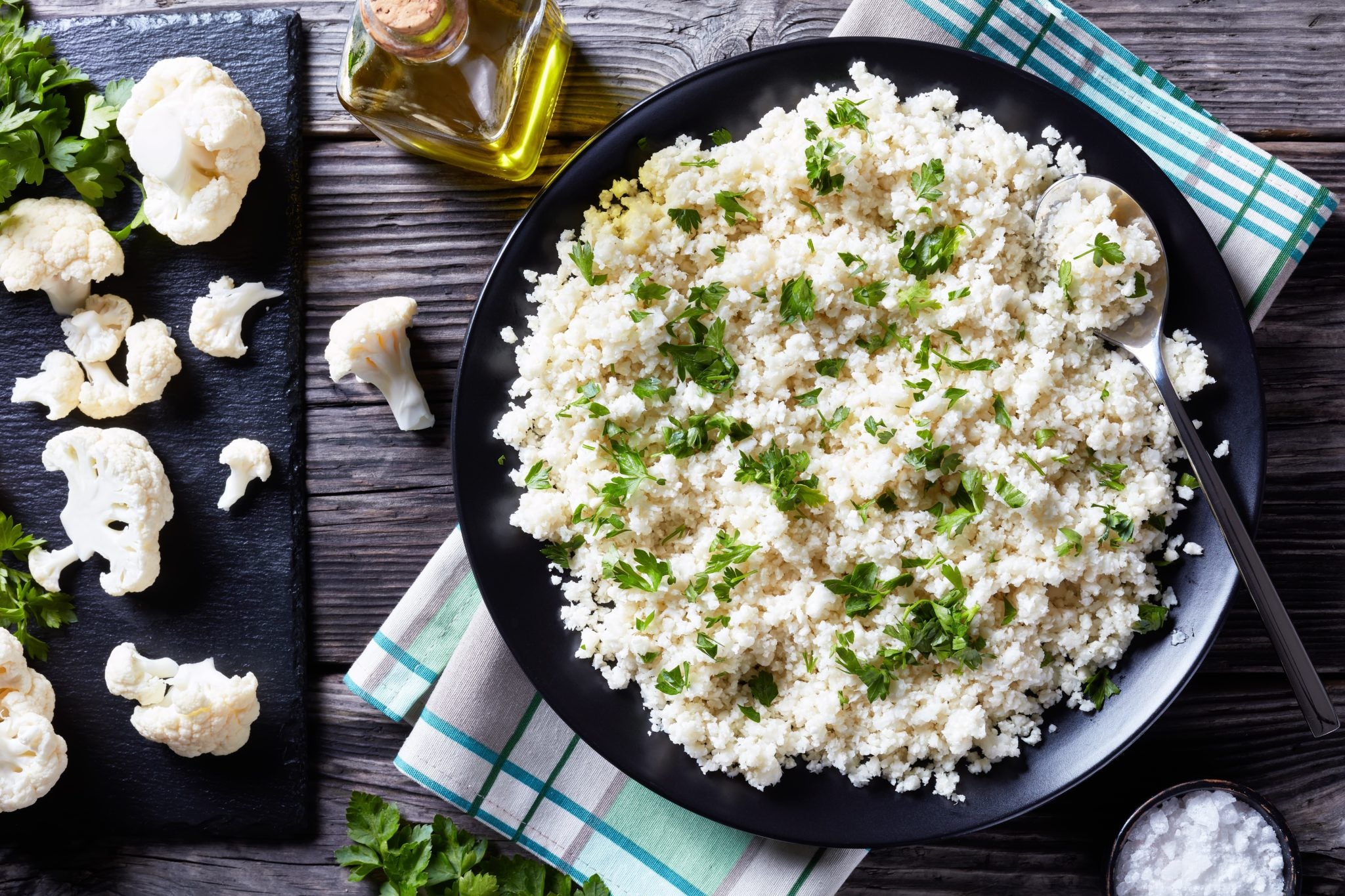 Cut the Carbs with Cauliflower Rice