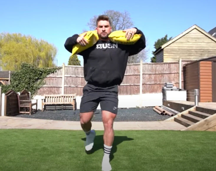 Ryan Terry's At Home Leg Workout