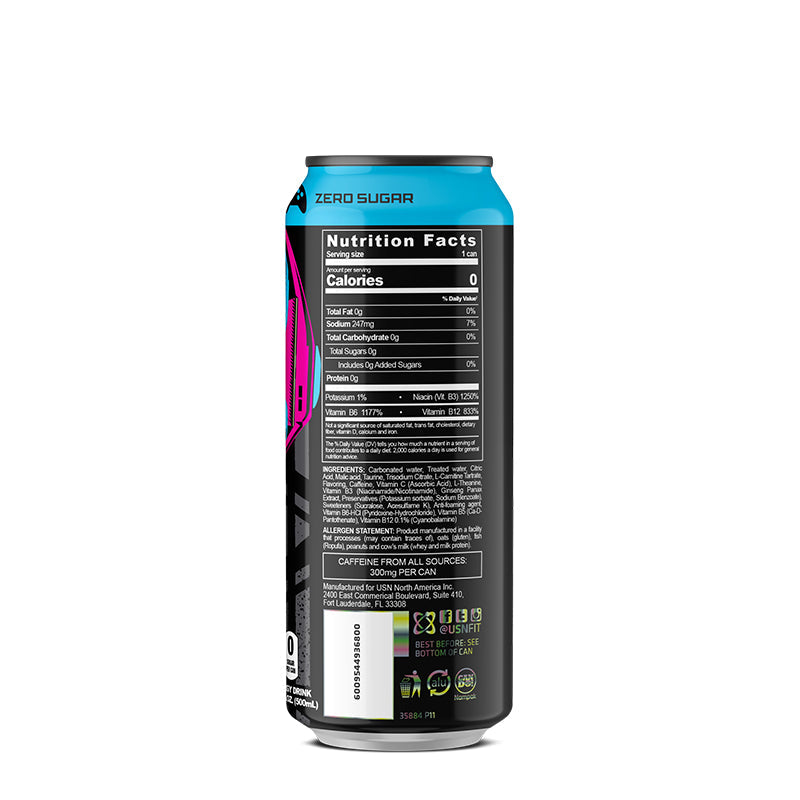 Qhush Energy & Focus Electric Blue