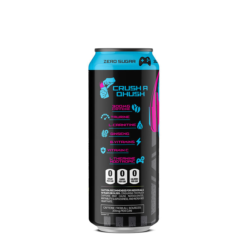Qhush Energy & Focus Electric Blue