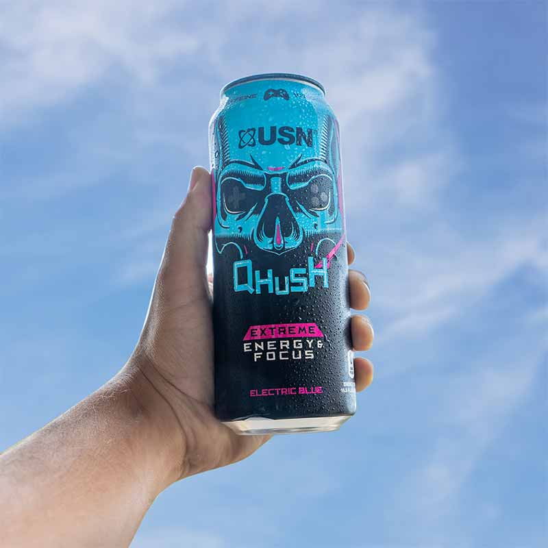 Qhush Energy & Focus Electric Blue